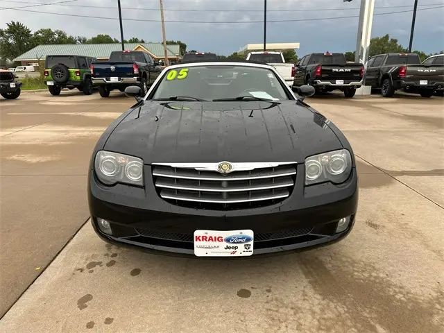 Used 2005 Chrysler Crossfire Limited with VIN 1C3AN65L55X034790 for sale in Oskaloosa, IA