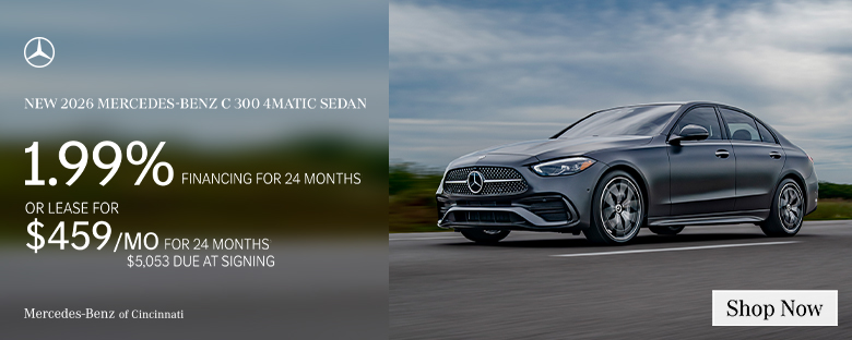 New 2026 Mercedes-Benz C 300 4MATIC Sedan