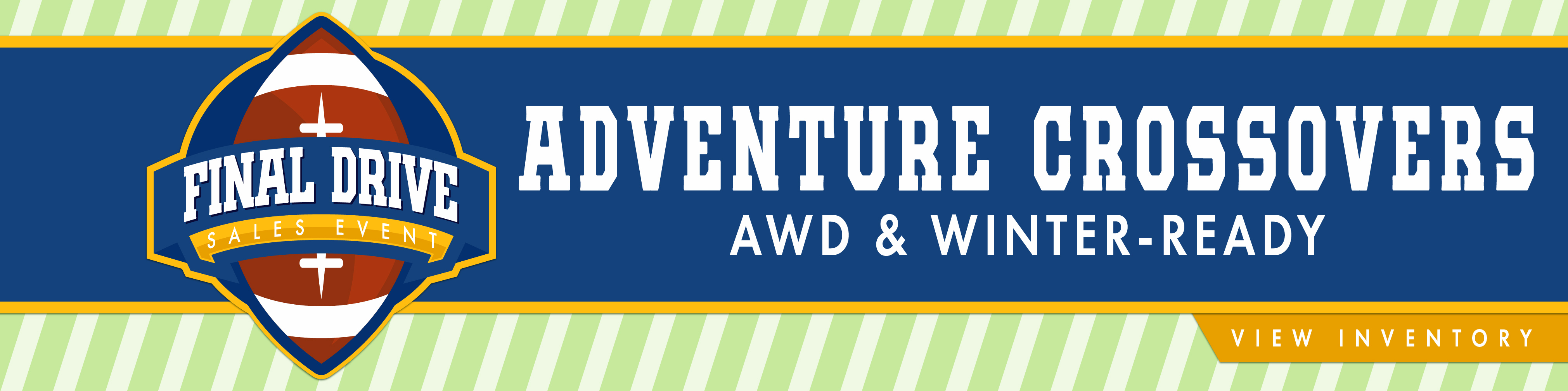Adventure crossovers AWD and winter-ready