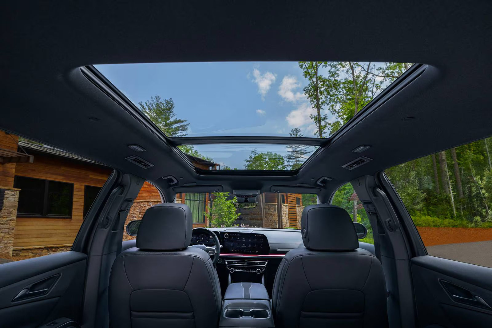 The interior design of the traverse.