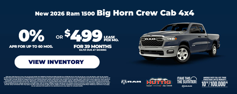 2026 RAM RAM 1500 Specials