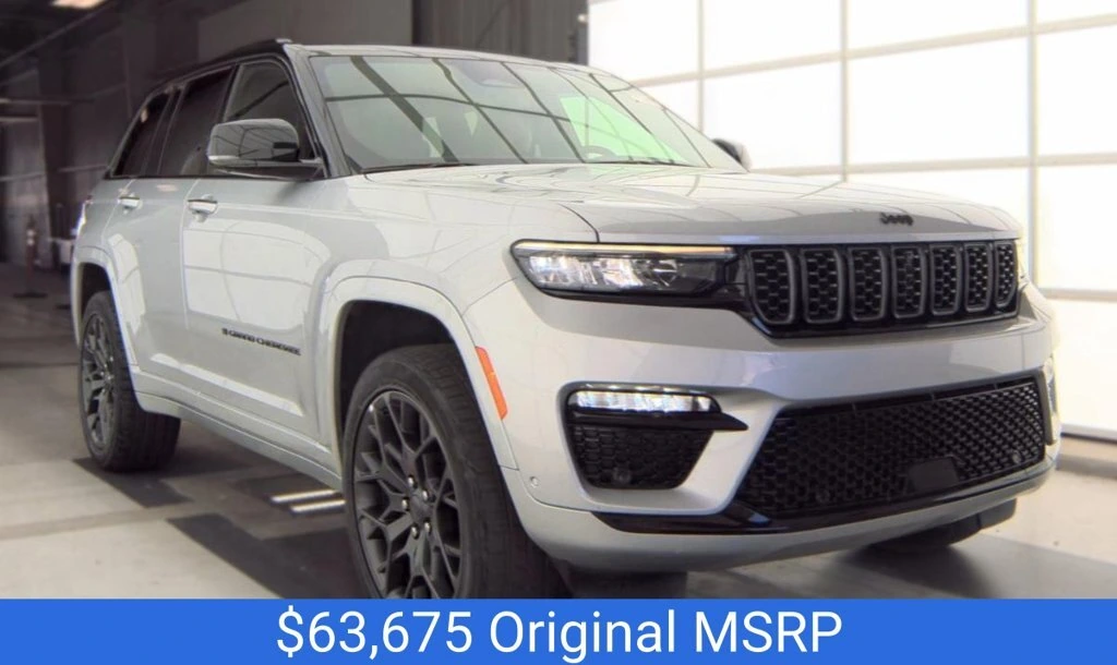 Used 2025 Jeep Grand Cherokee Summit with VIN 1C4RJHEG7S8769009 for sale in Kansas City