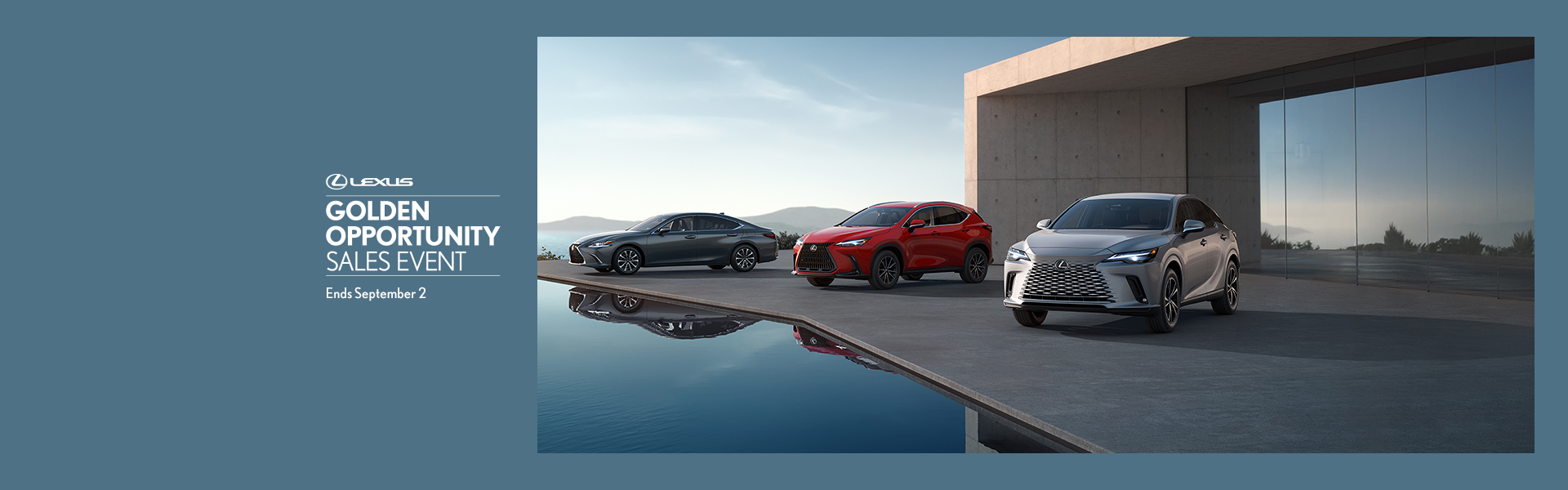 Lexus Golden Opportunity Sales Event.