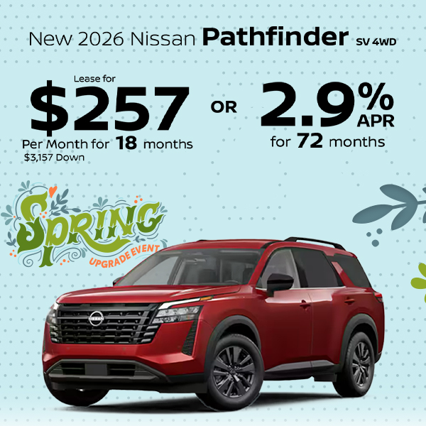 New 2026 Nissan Pathfinder SV at Greensboro Nissan