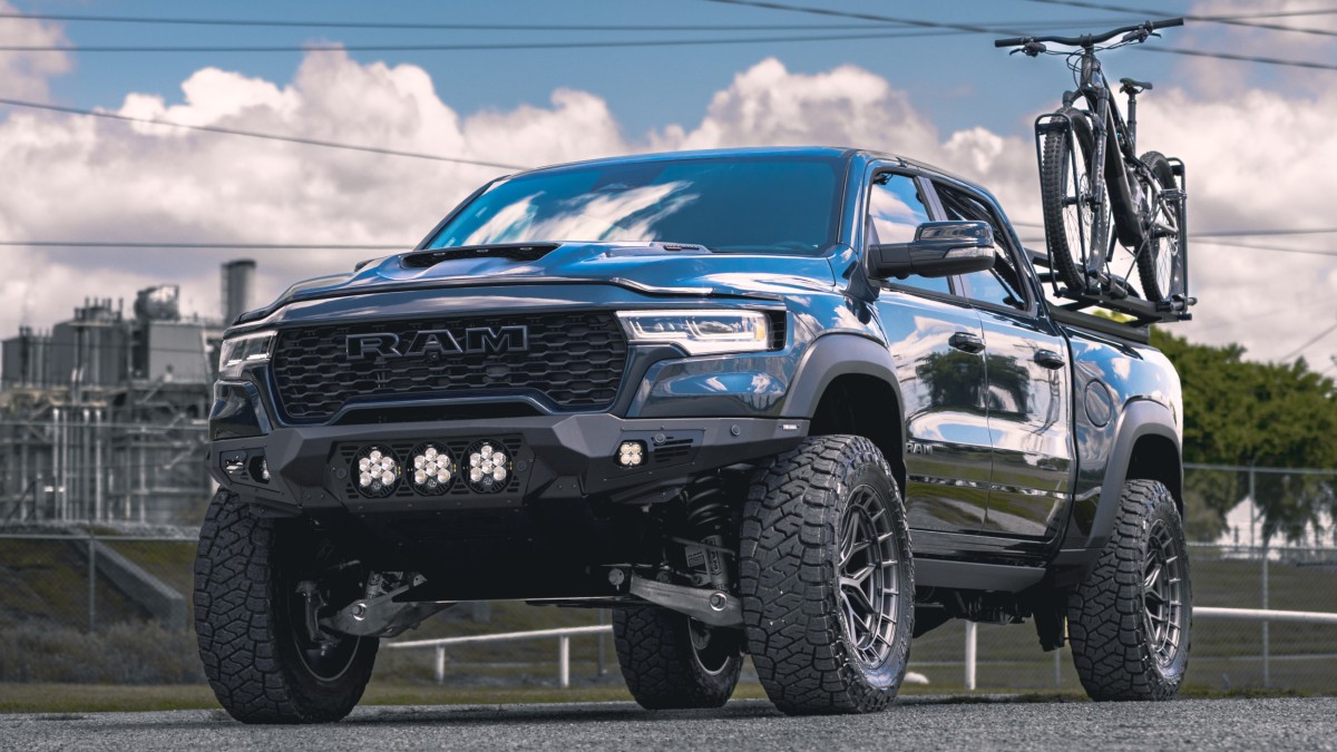 Custom 2025 RAM 1500 RHO Exterior Driver Side Front Profile