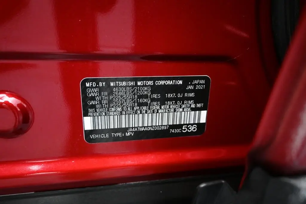 Used 2022 Mitsubishi Eclipse Cross SE with VIN JA4ATWAA0NZ002897 for sale in Trooper, PA