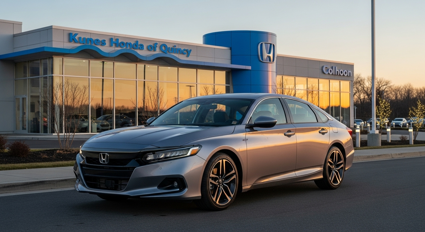 Explore the 2025 Honda Accord at Kunes Honda of Quincy. Find your perfect model and enjoy exclusive offers. Shop New Hondas today!