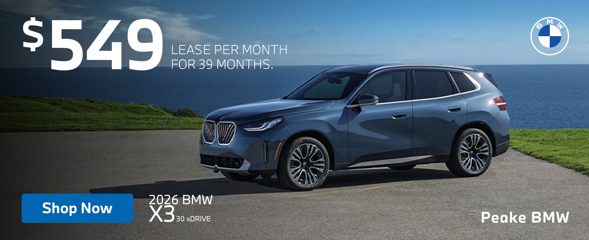 2026 BMW X3 Special Offer