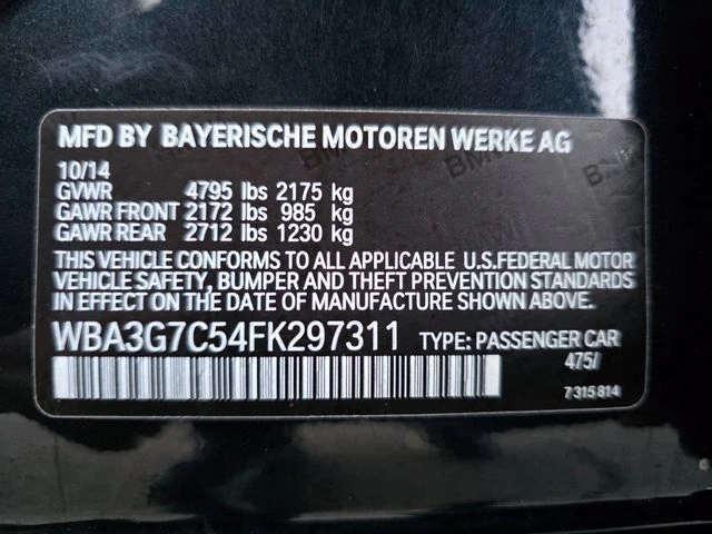 2015 BMW 3 Series 328i - Photo 29