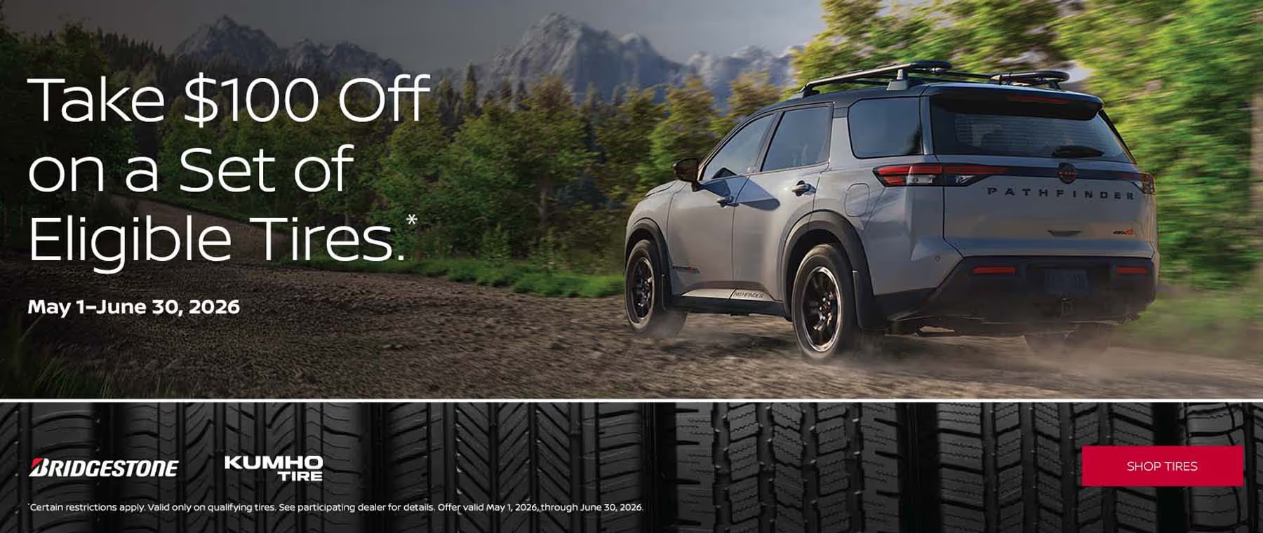 Nissan Tire Offer 