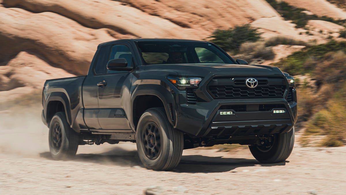 2026 Toyota Tacoma on the road