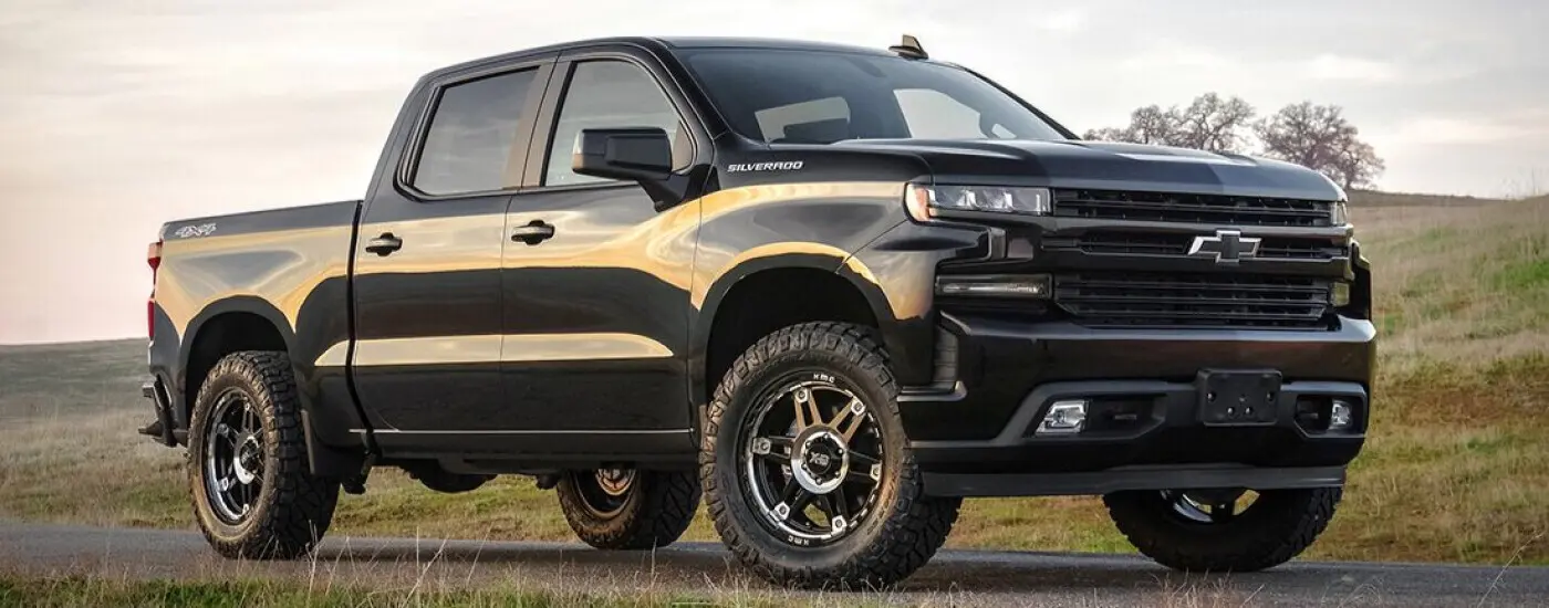 Lifted Chevrolet Silverado 1500 from Don Hattan Dealerships and First Edition Customs