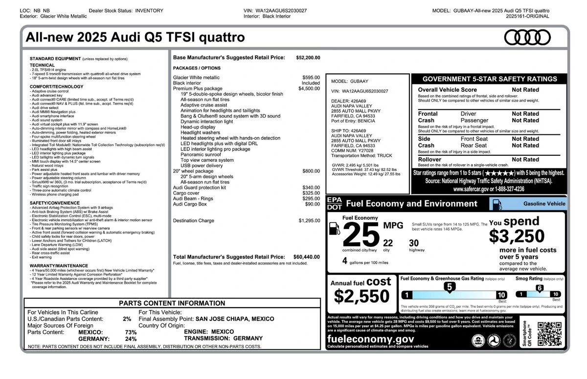 2025 Audi Q5 Premium Plus - Photo 11