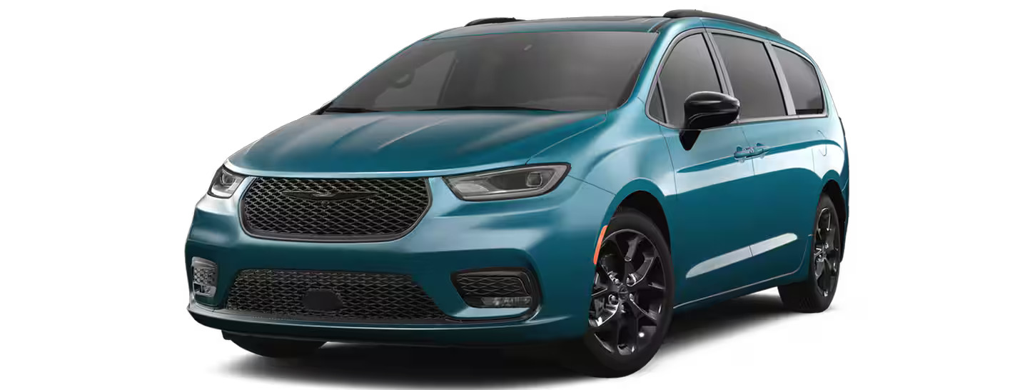 The 2025 Chrysler Pacifica limited trim.