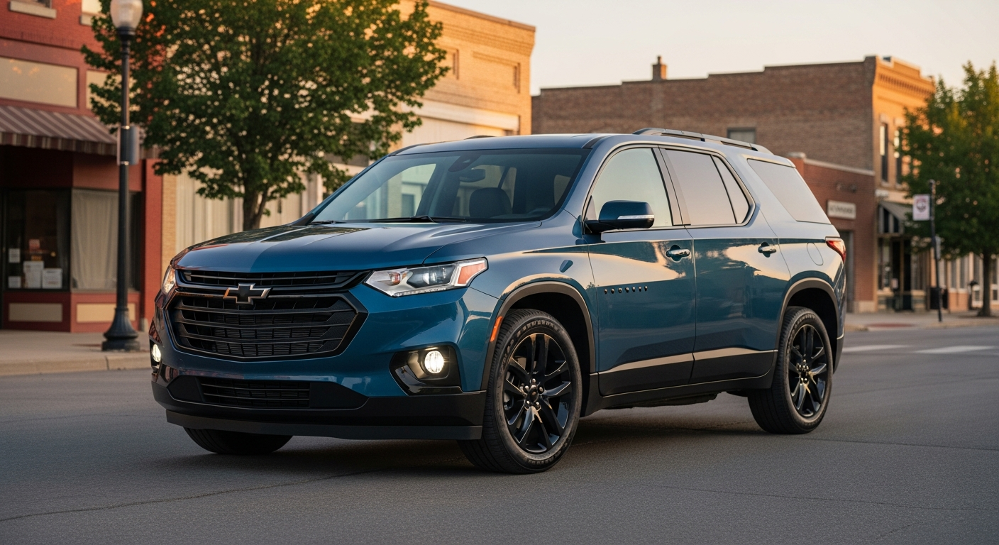 2026 Chevrolet Traverse showcasing bold SUV styling