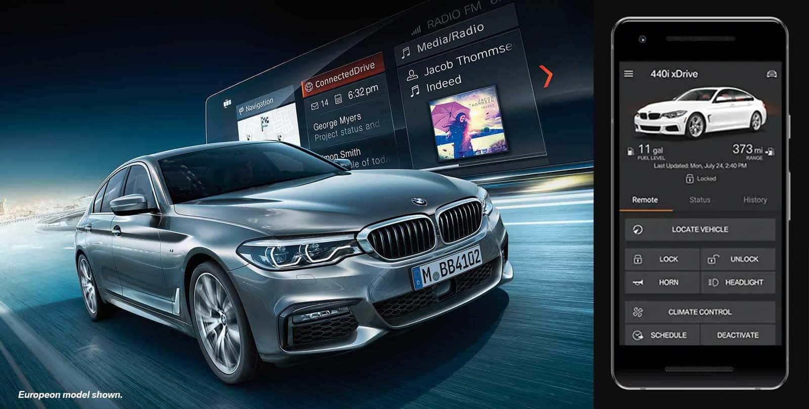 BMW app features