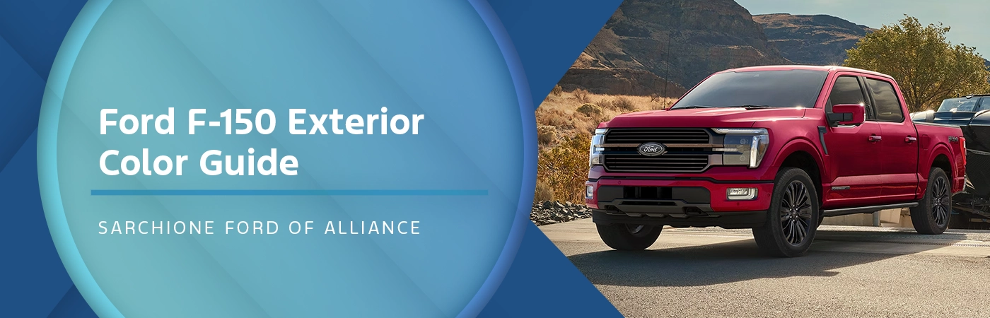 Ford F-150 Exterior Paint Color Options