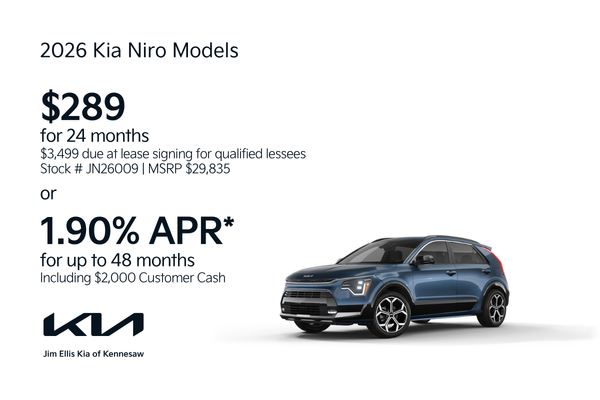 2026 Kia Niro Offers