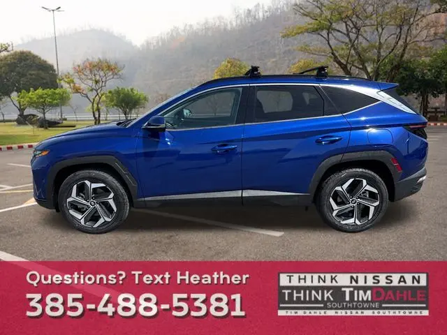 Used 2022 Hyundai Tucson Limited with VIN 5NMJECAE2NH102568 for sale in South Jordan, UT