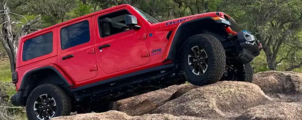 2024 Jeep Wrangler offroading