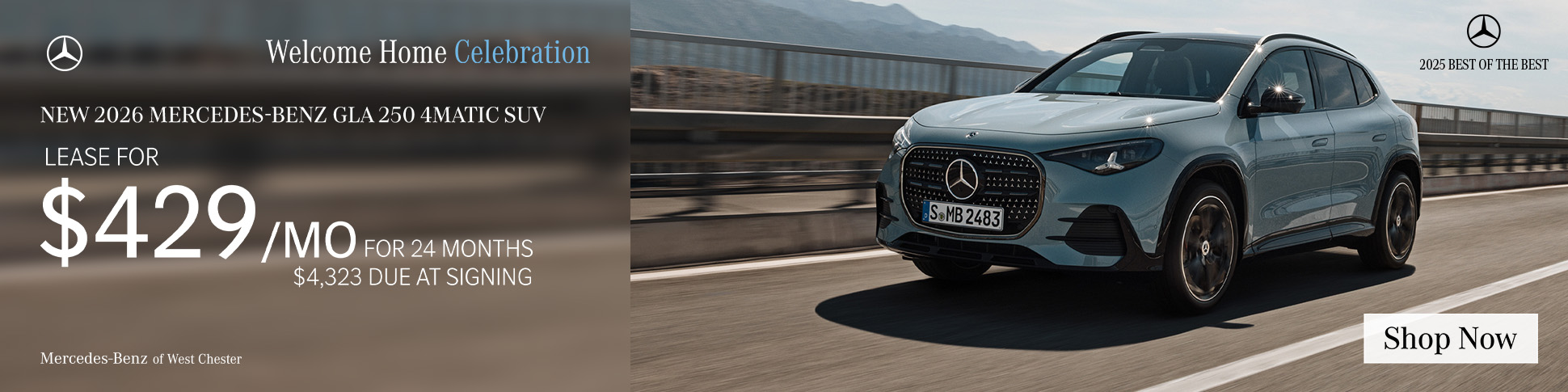New 2026 Mercedes-Benz GLA 250 4MATIC SUV
