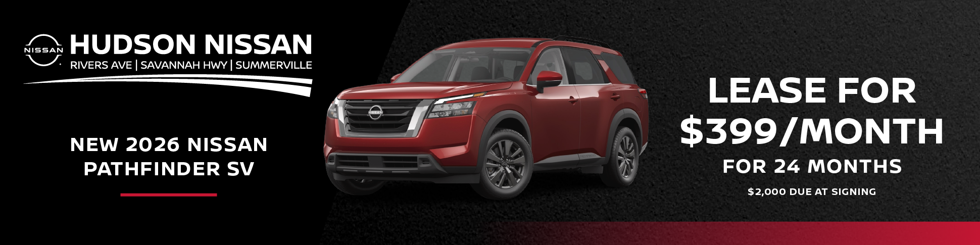 NEW 2026 NISSAN PATHFINDER SV
