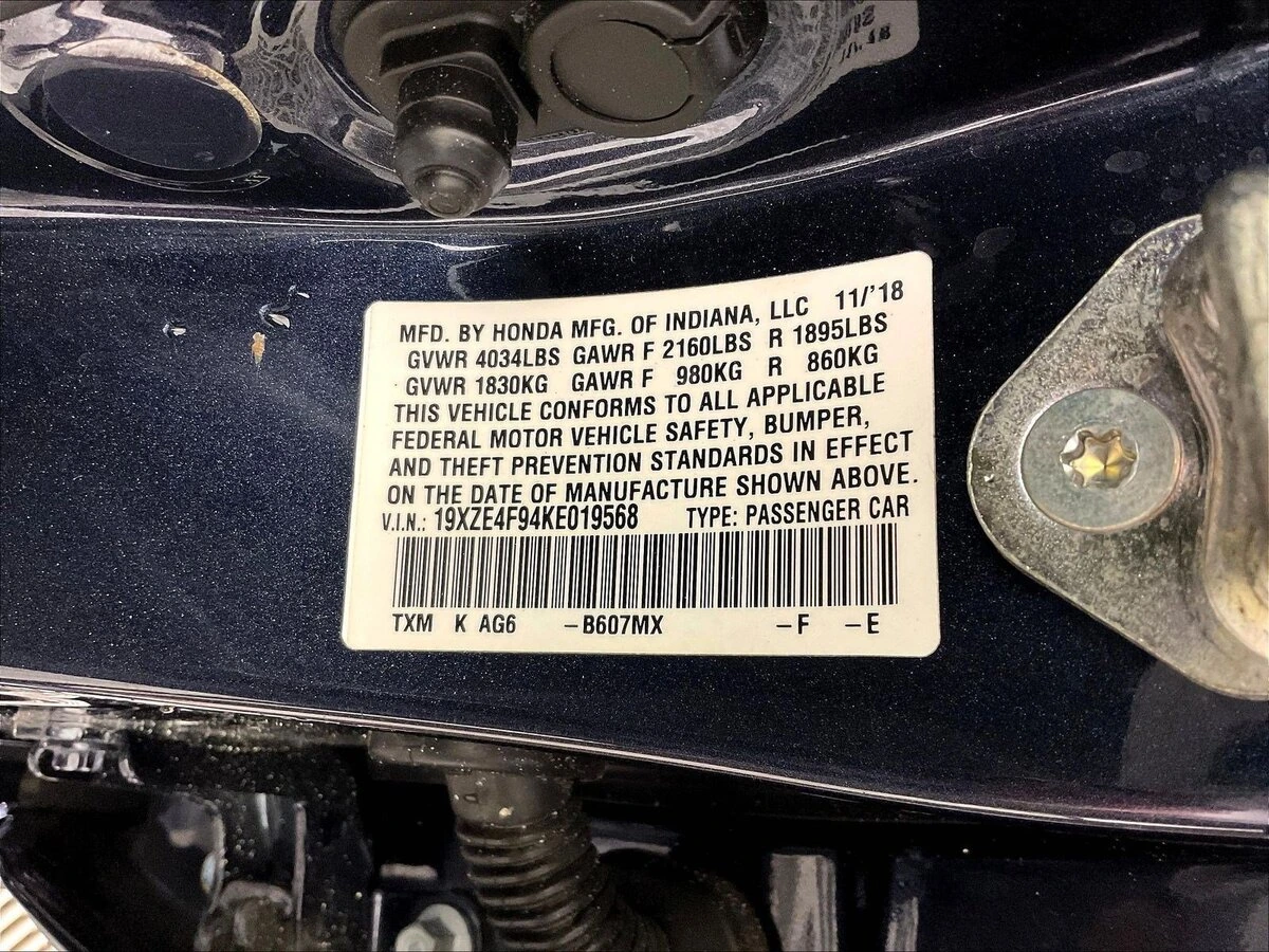 2019 Honda Insight Touring - Photo 19