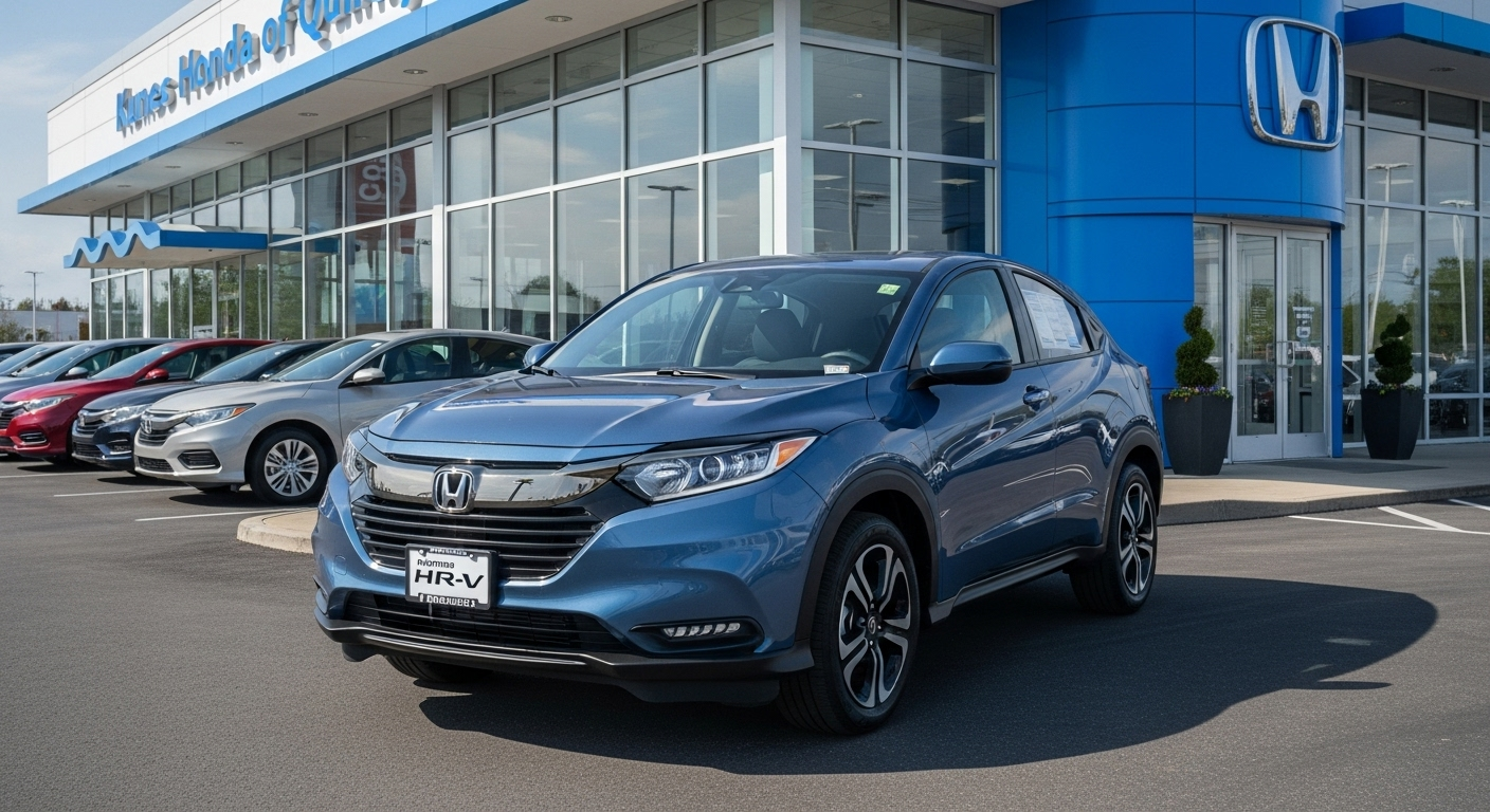 Explore the 2024 Honda HR-V at Kunes Honda of Quincy. Find your perfect match with our extensive inventory and competitive pricing. Shop New Hondas today!