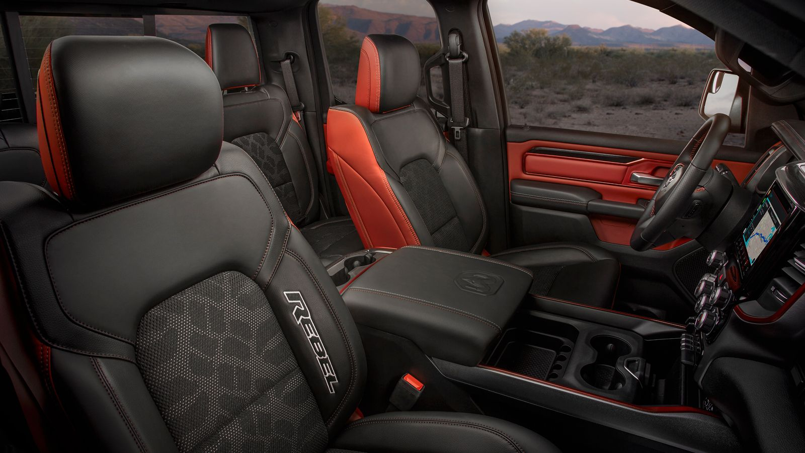 Ram Rebel Interior