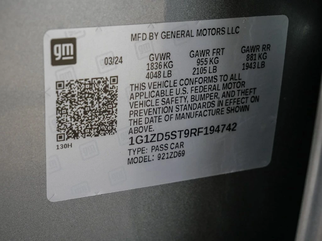 2024 Chevrolet Malibu 1LT - Photo 34