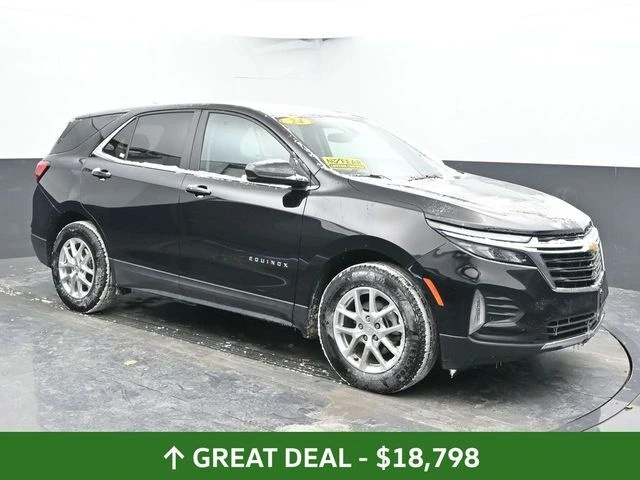 Used 2024 Chevrolet Equinox LT with VIN 3GNAXKEG0RL330925 for sale in Beloit, WI