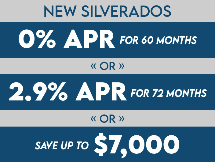 NEW CHEVROLET SILVERADOS