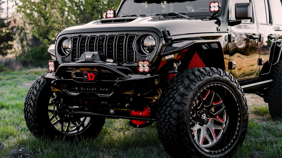Custom 2024 Jeep Wrangler Rubicon 392 Exterior Driver Side Front Angle
