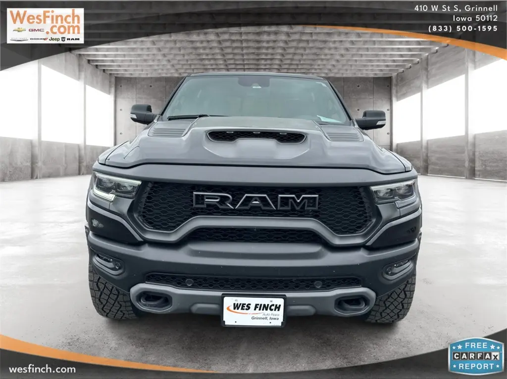Used 2021 RAM Ram 1500 Pickup TRX with VIN 1C6SRFU96MN723698 for sale in Grinnell, IA