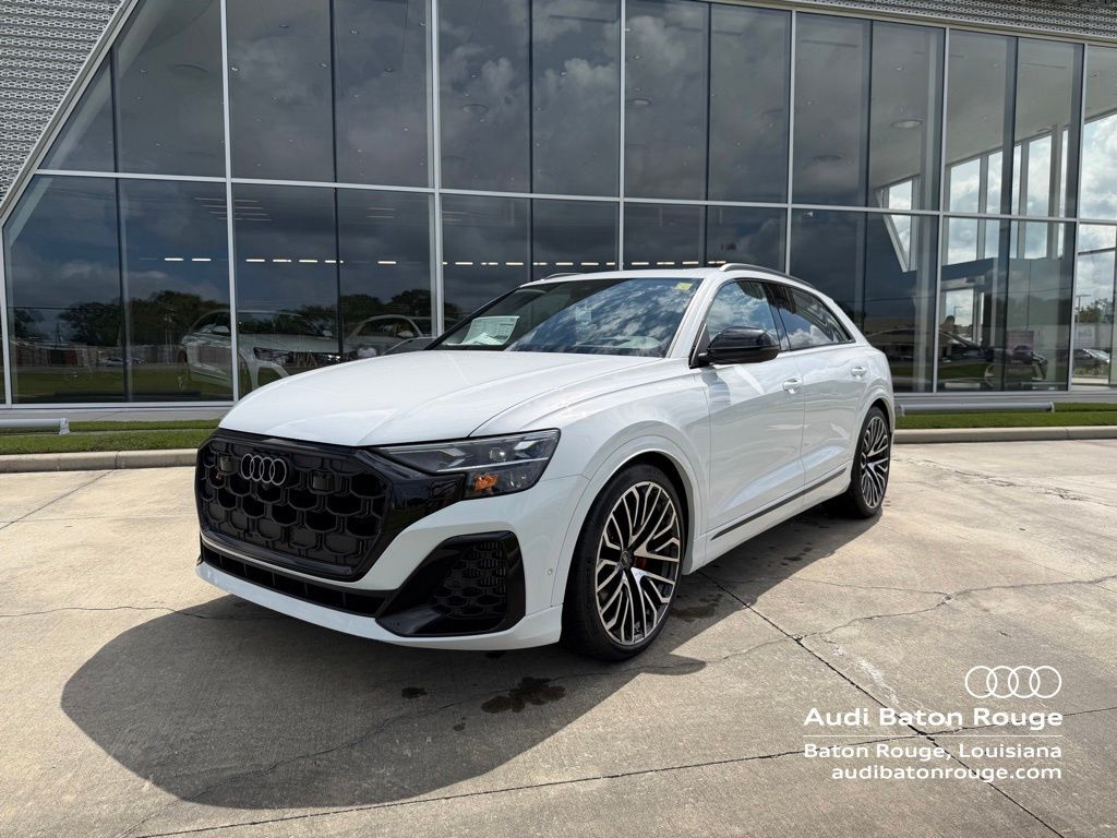 Glacier White 2026 Audi SQ8 SUV / Crossover All-Wheel Drive Automatic