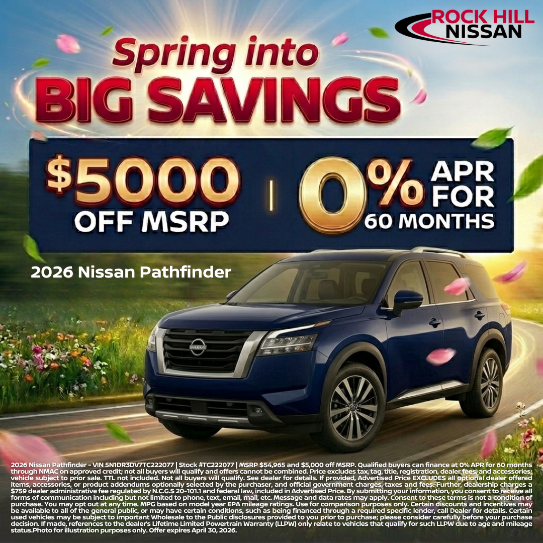 $5,000 Off MSRP or 0% APR