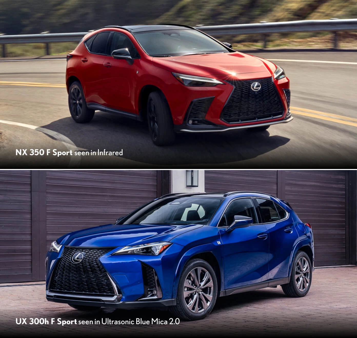 Lexus UX vs. Lexus NX Specs