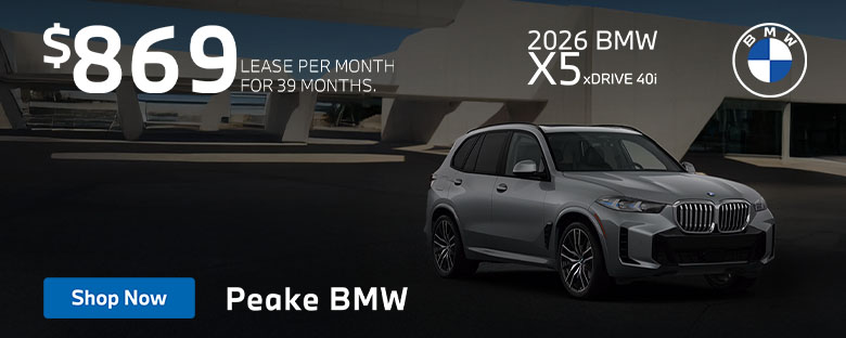 2026 BMW X5 Special Offer