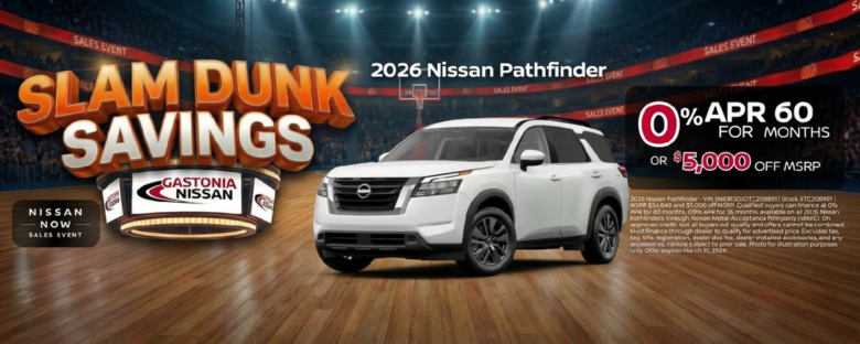 March Specials Gastonia Nissan