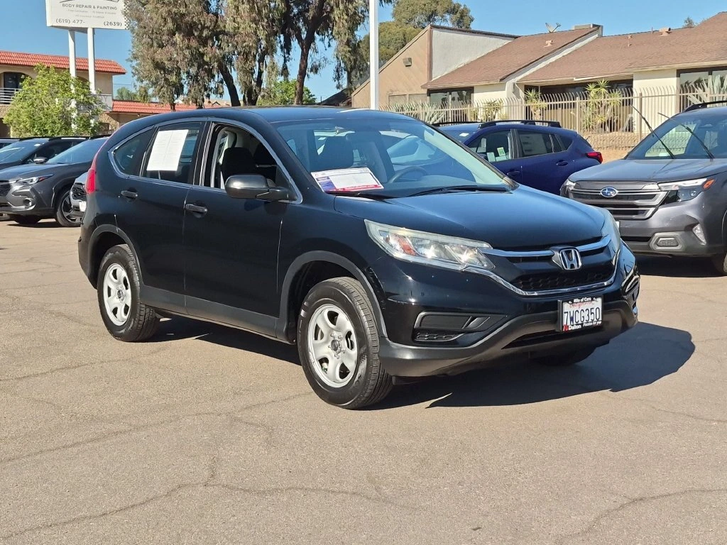 Used 2016 Honda CR-V LX with VIN 3CZRM3H36GG708510 for sale in National City, CA
