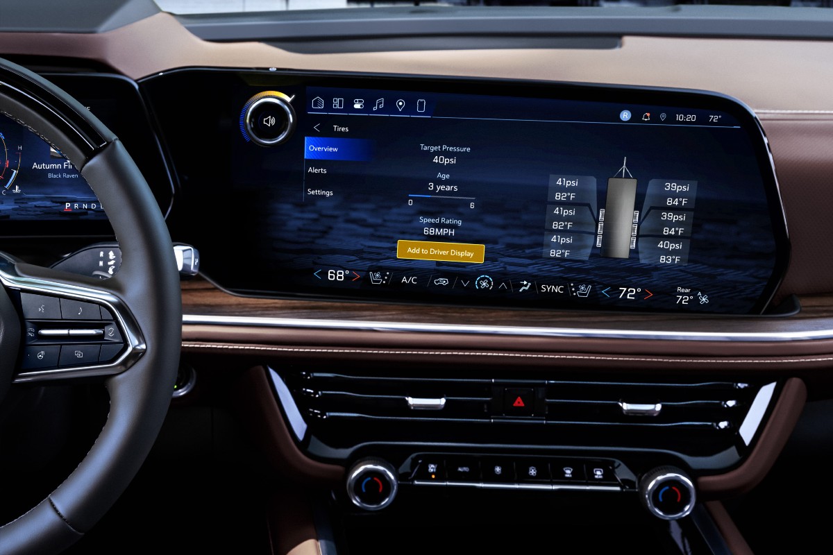 2025 Chevrolet Suburban Interior Cabin Dashboard