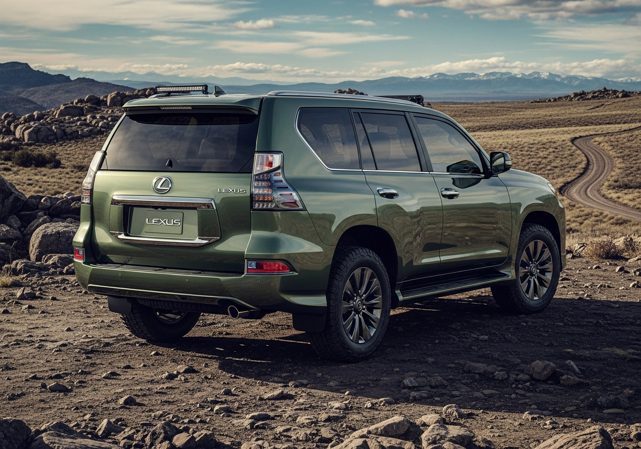 2026 Lexus GX profile showcasing rugged stance
