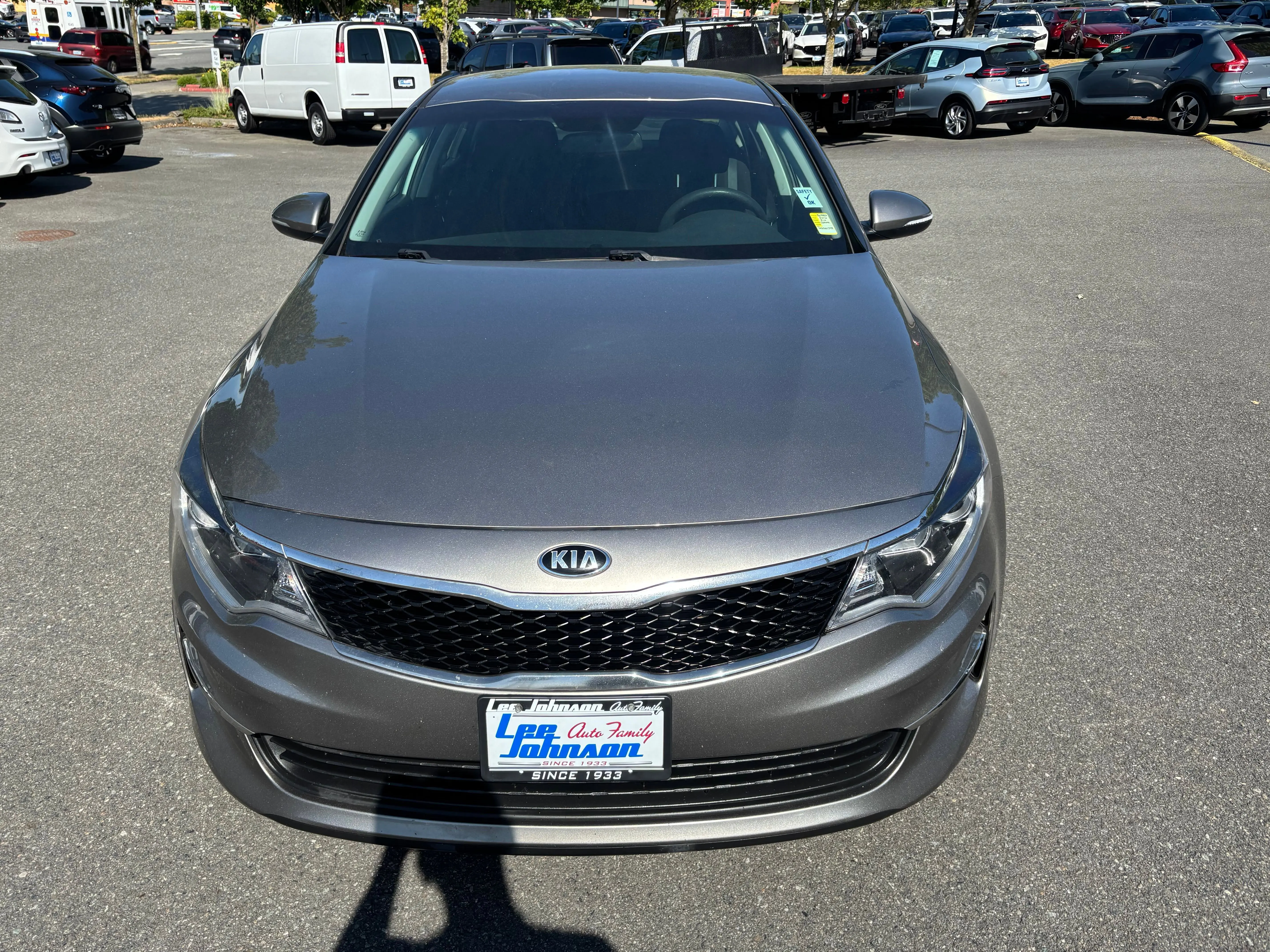 Used 2016 Kia Optima LX with VIN 5XXGT4L31GG061742 for sale in Kirkland, WA
