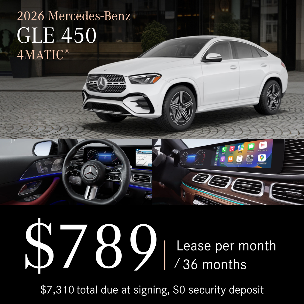 2026 Mercedes-Benz GLE 450 4MATIC®
