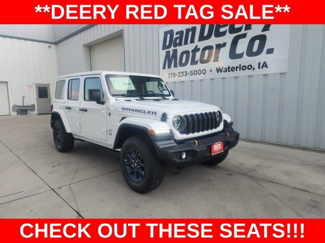 Bright White Clearcoat 2026 Jeep Wrangler SUV / Crossover Four-Wheel Drive Automatic