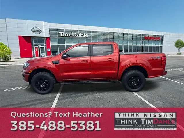 Used 2019 Ford Ranger Lariat with VIN 1FTER4FH4KLB15427 for sale in South Jordan, UT