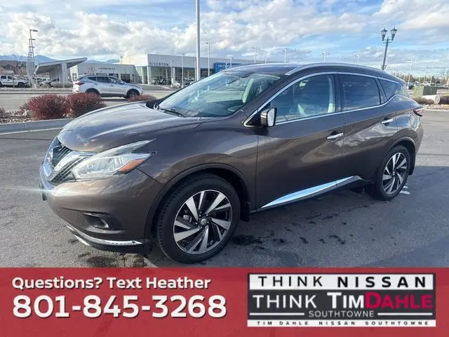 2015 Nissan Murano Platinum's photo