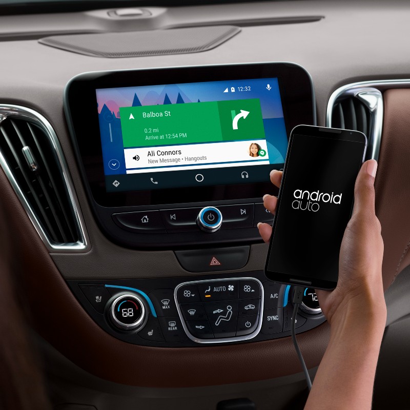 2016 Chevrolet Malibu Interior Cabin Dashboard with Android Auto