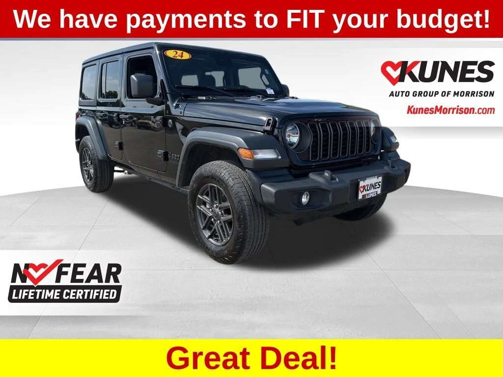 2024 Jeep Wrangler 4-Door Sport S's photo