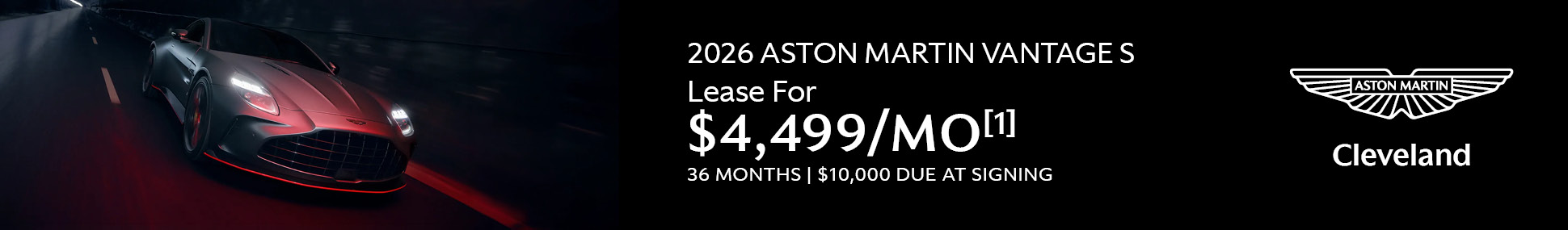 2026 Aston Martin Vantage S
